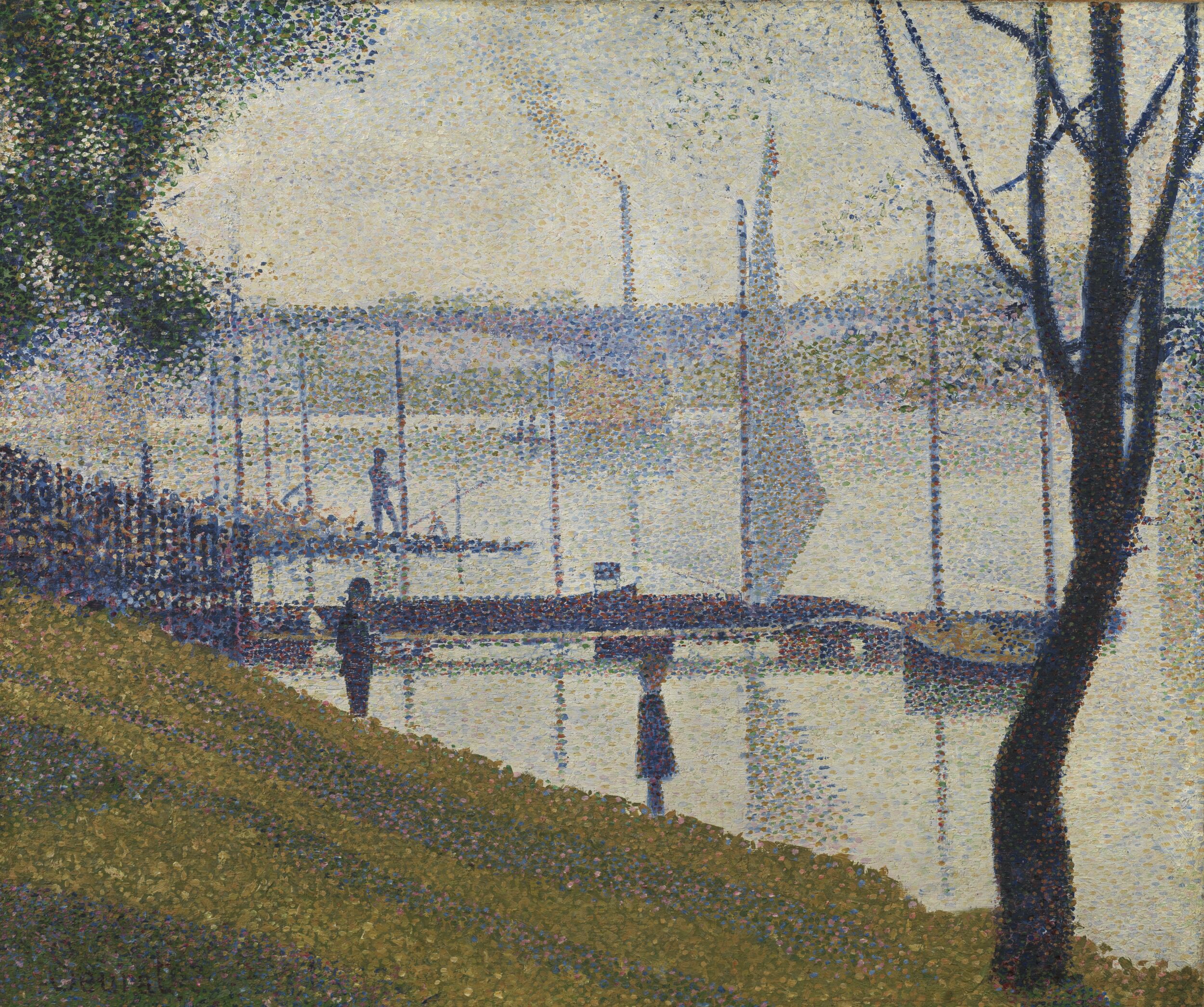 The Bridge at Courbevoie by Georges Seurat