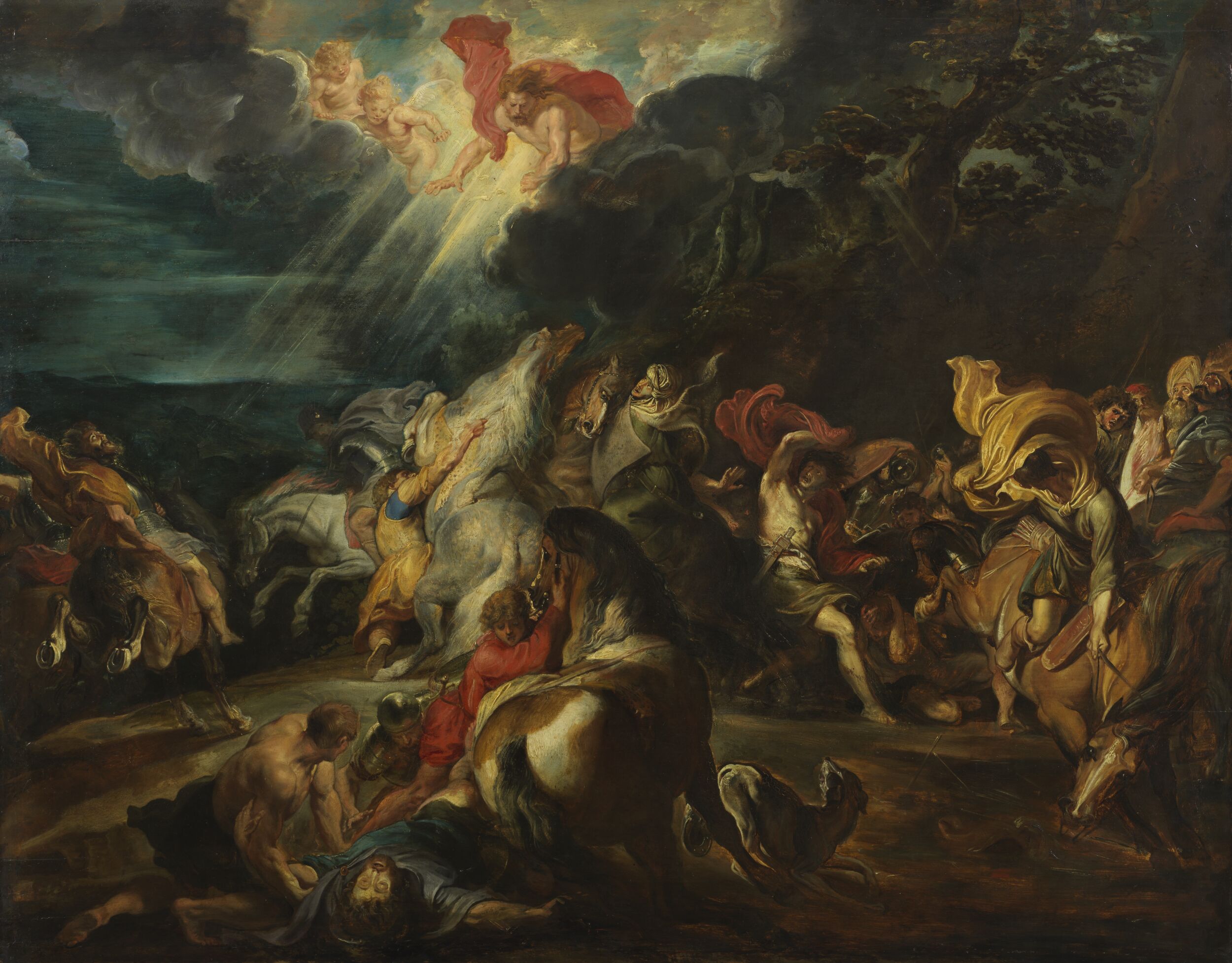 The Conversion of Saint Paul by Peter Paul Rubens