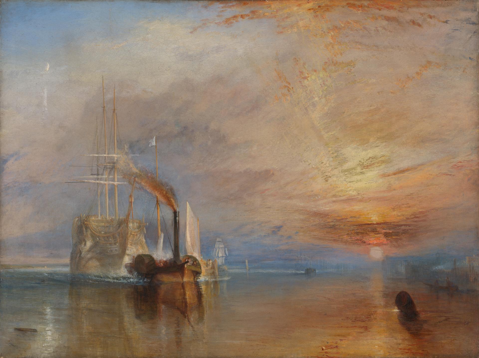 The Fighting Temeraire by Joseph Mallord William Turner