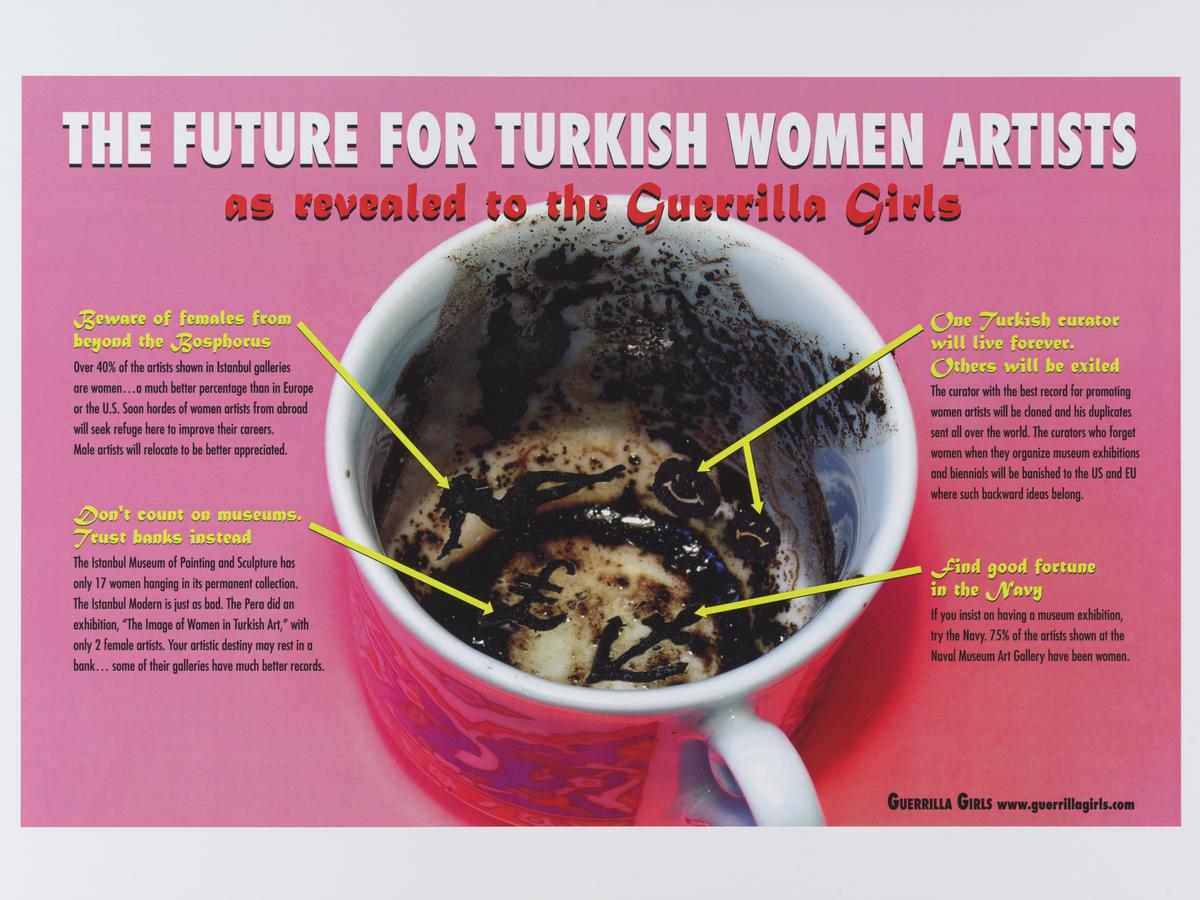 The Future for Turkish Women Artists by Guerrilla Girls