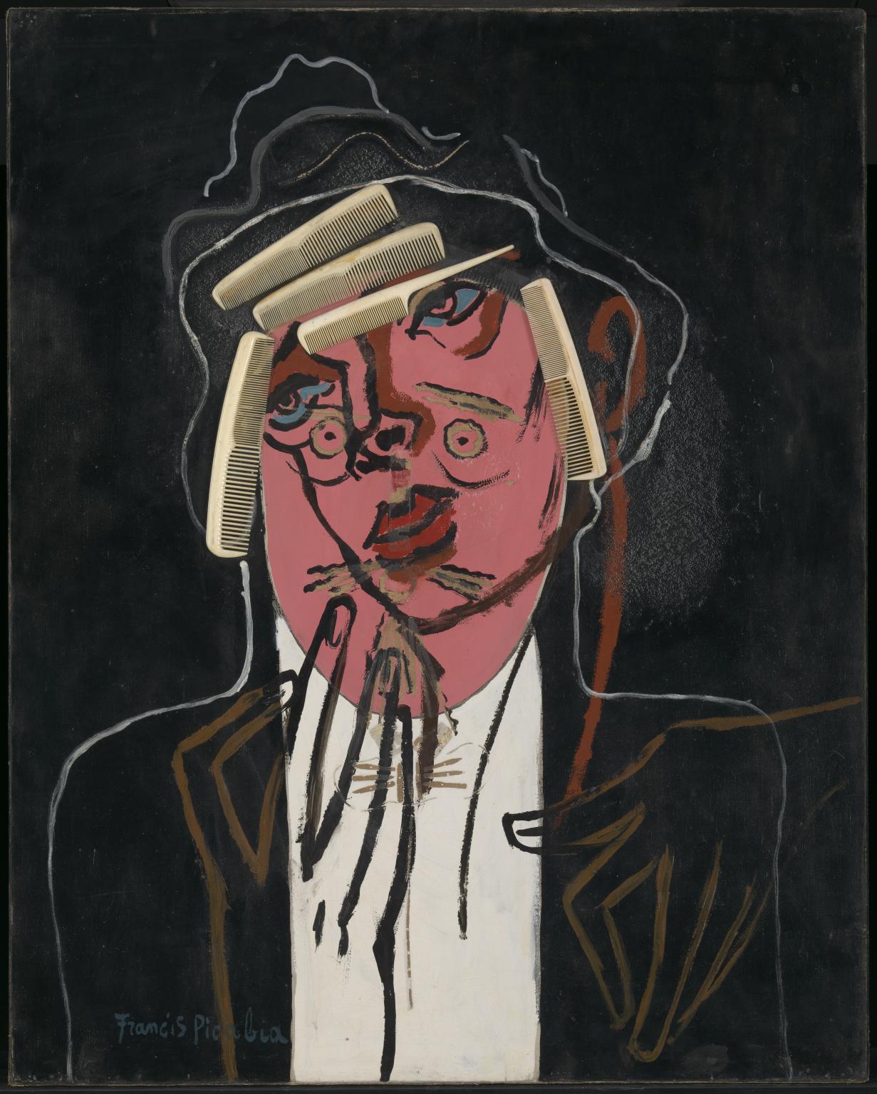 The Handsome Pork-Butcher by Francis Picabia