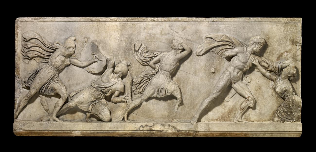 The Mausoleum at Halicarnassus: frieze