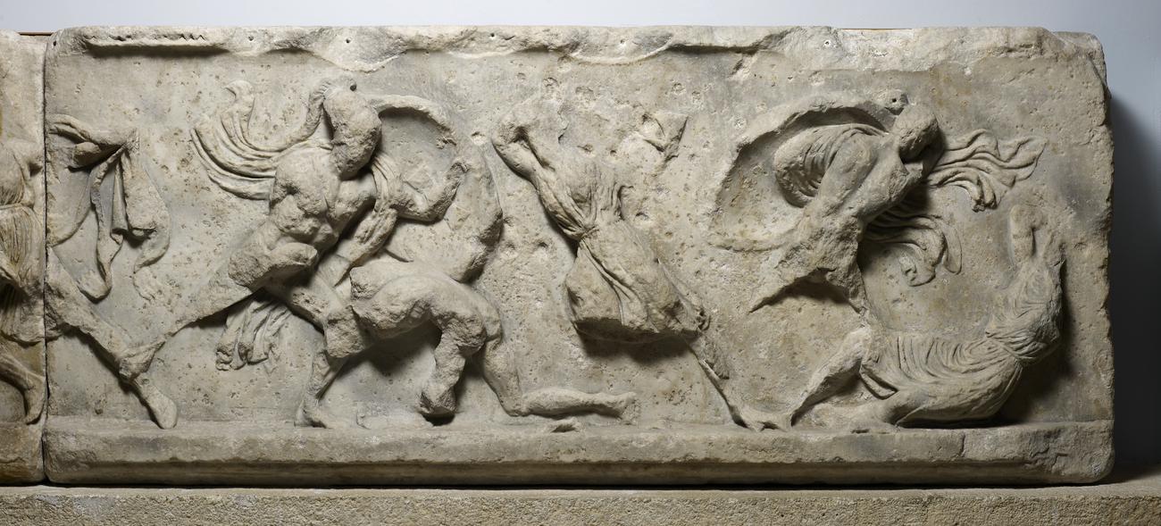 The Mausoleum at Halicarnassus: frieze