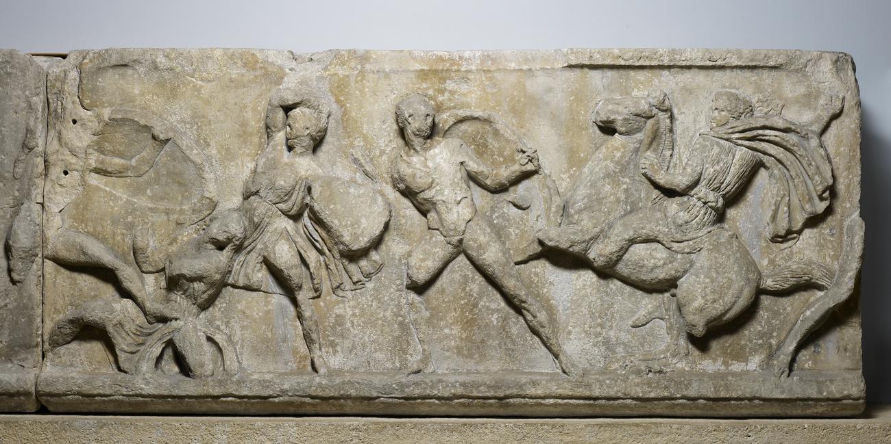 The Mausoleum at Halicarnassus: frieze