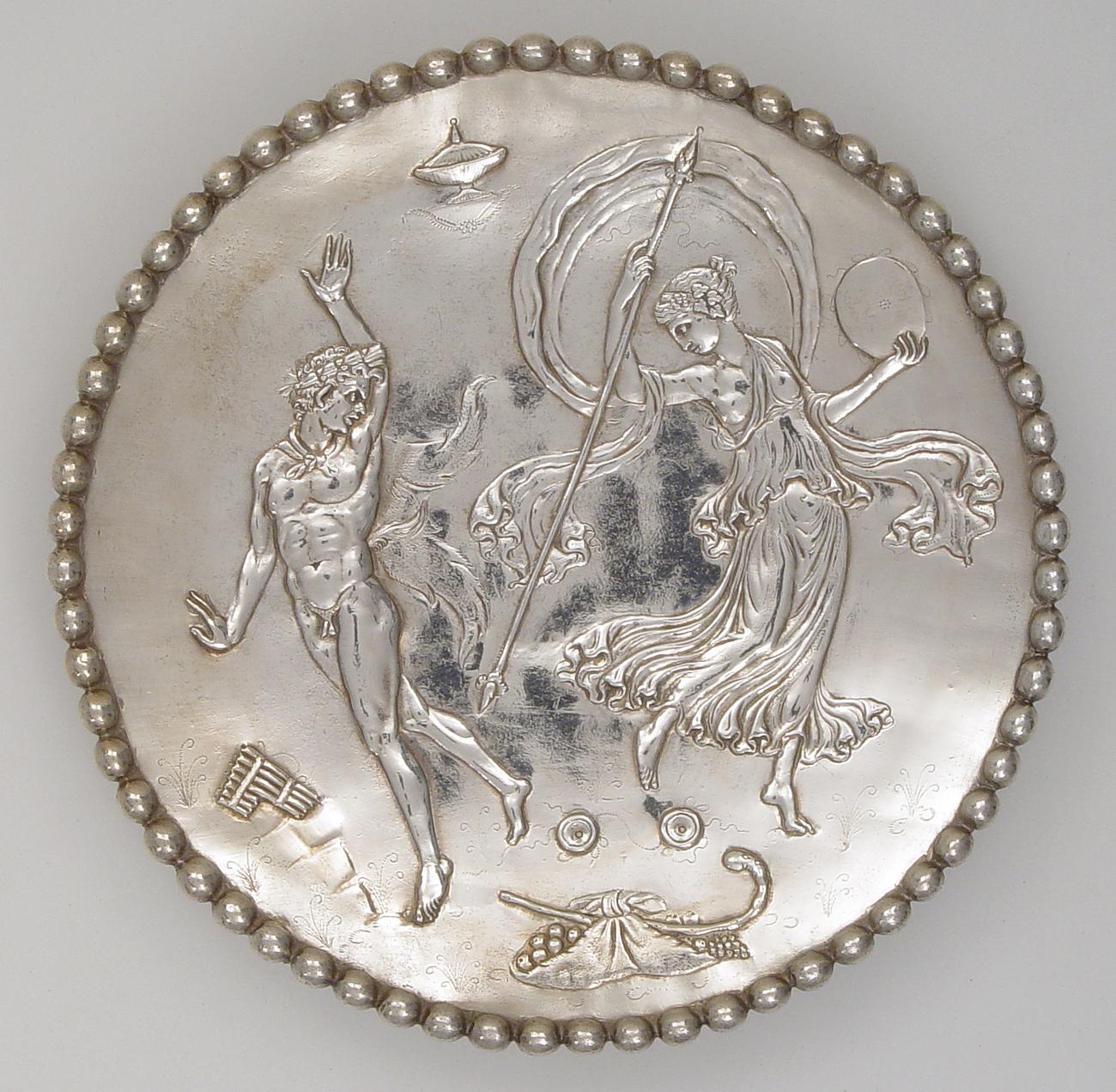 The Mildenhall Bacchic plate