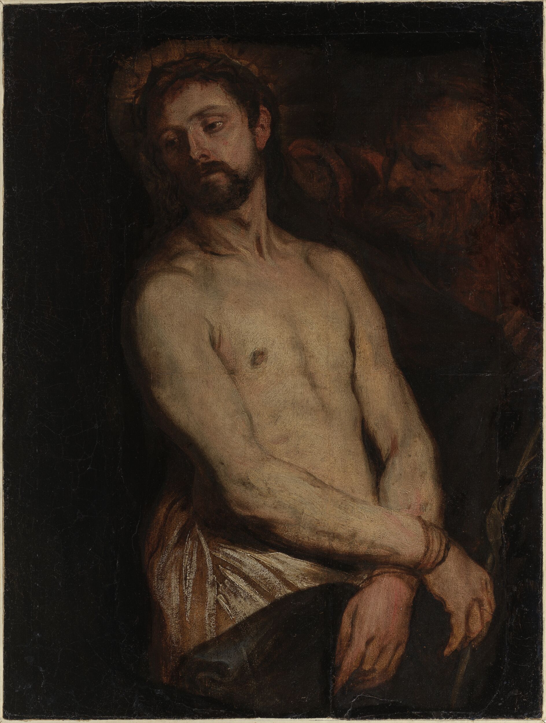 The Mocking of ChristStudies for "The Martyrdom of Saint Sebastian" (verso) by Anthony van Dyck