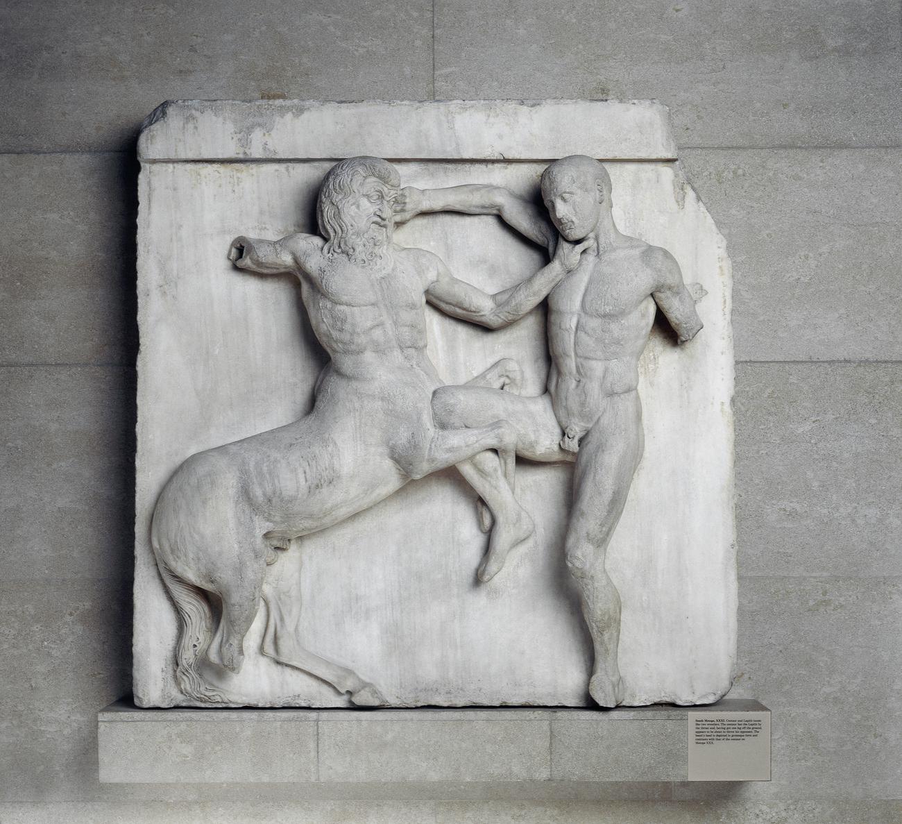 The Parthenon Sculptures: metope