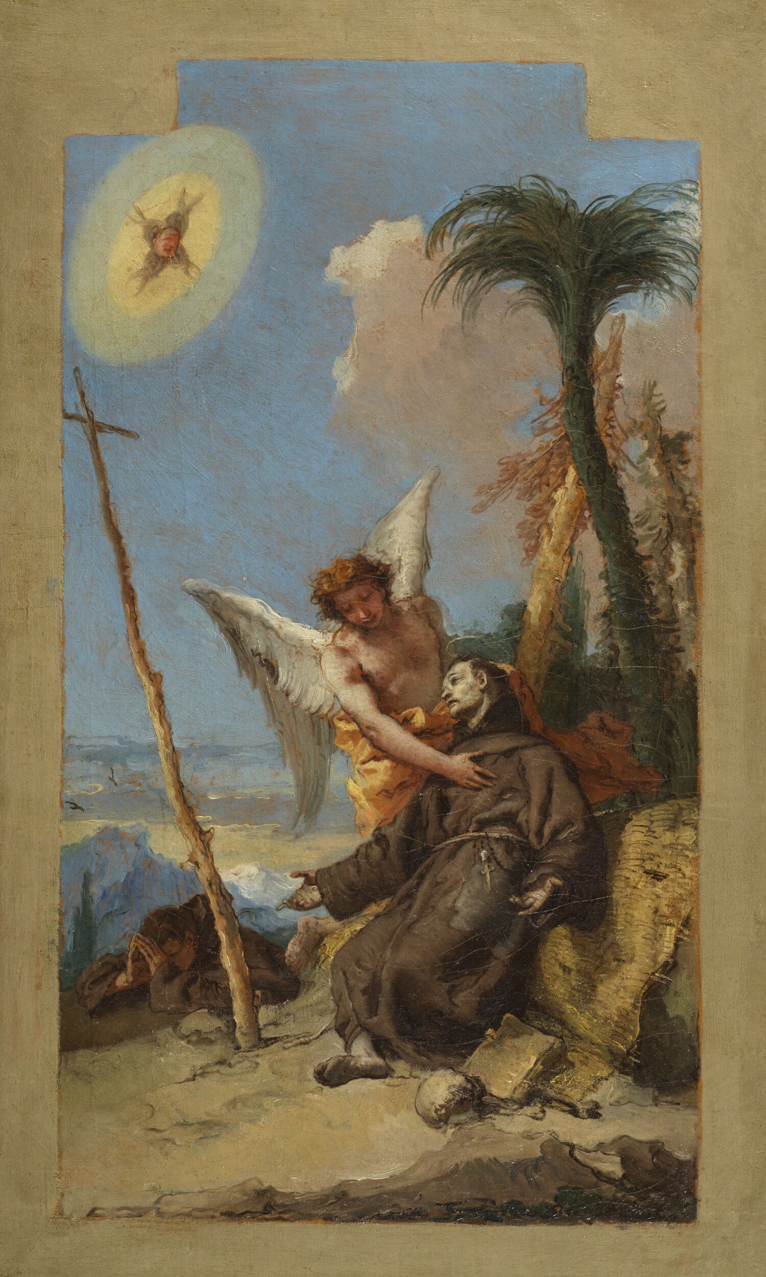 The Stigmatisation of Saint Francis by Giovanni Battista Tiepolo