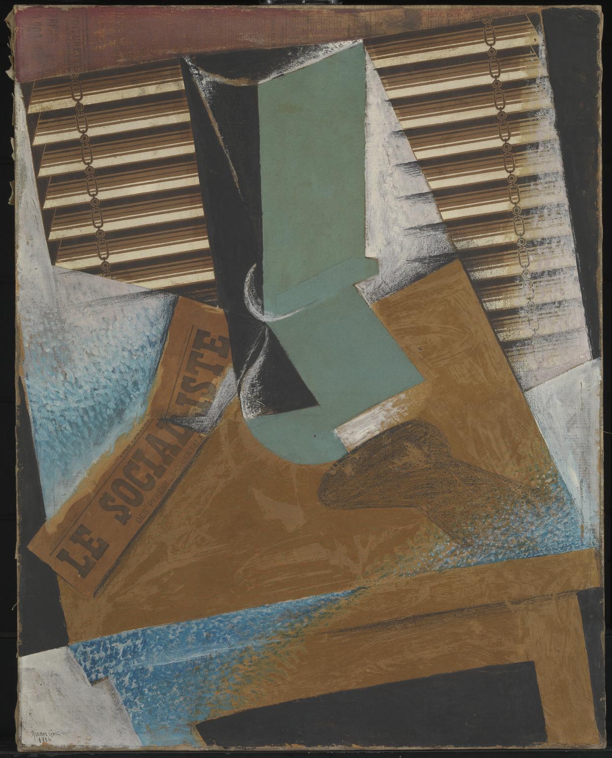 The Sunblind by Juan Gris