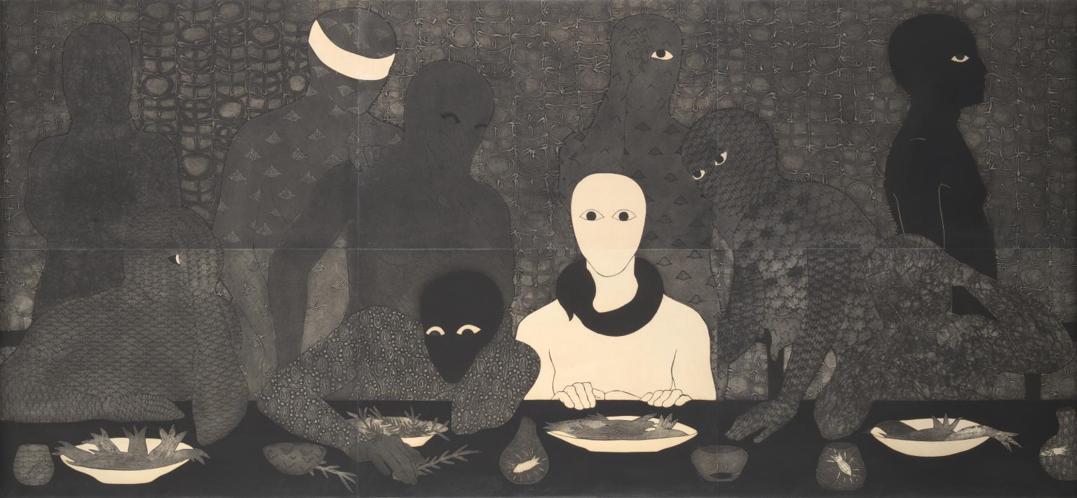 The Supper by Belkis Ayón