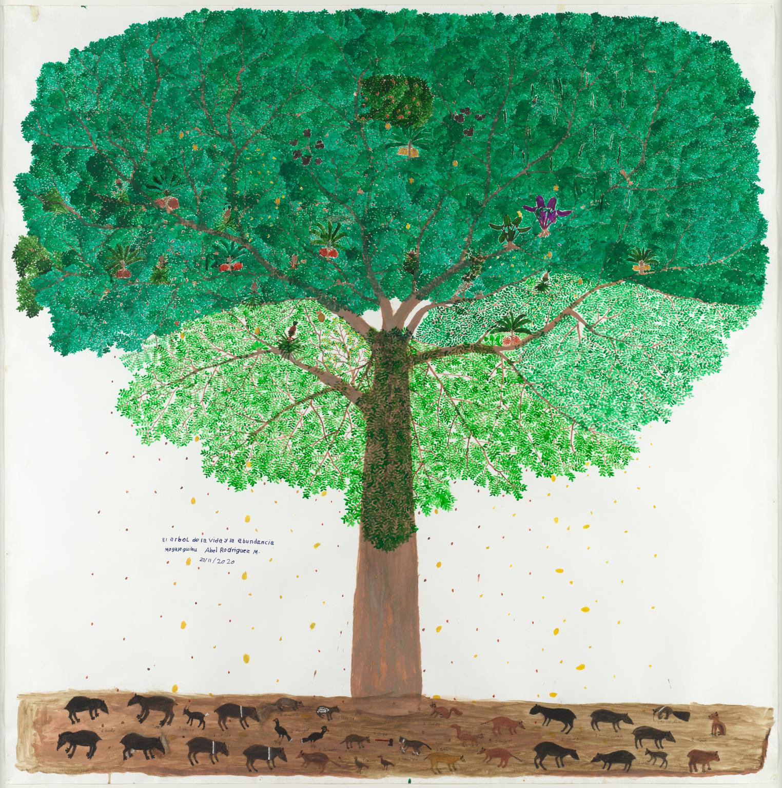The Tree of Life and Abundance by Abel Rodríguez