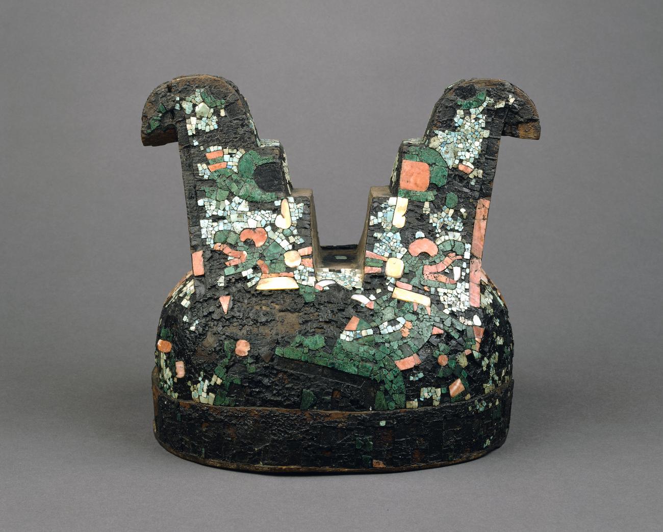 The Turquoise Mosaics: head-dress