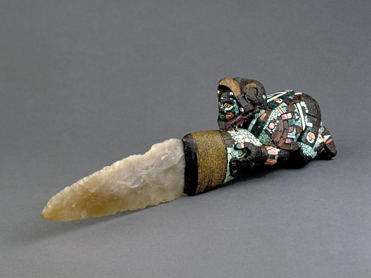 The Turquoise Mosaics: sacrificial knife