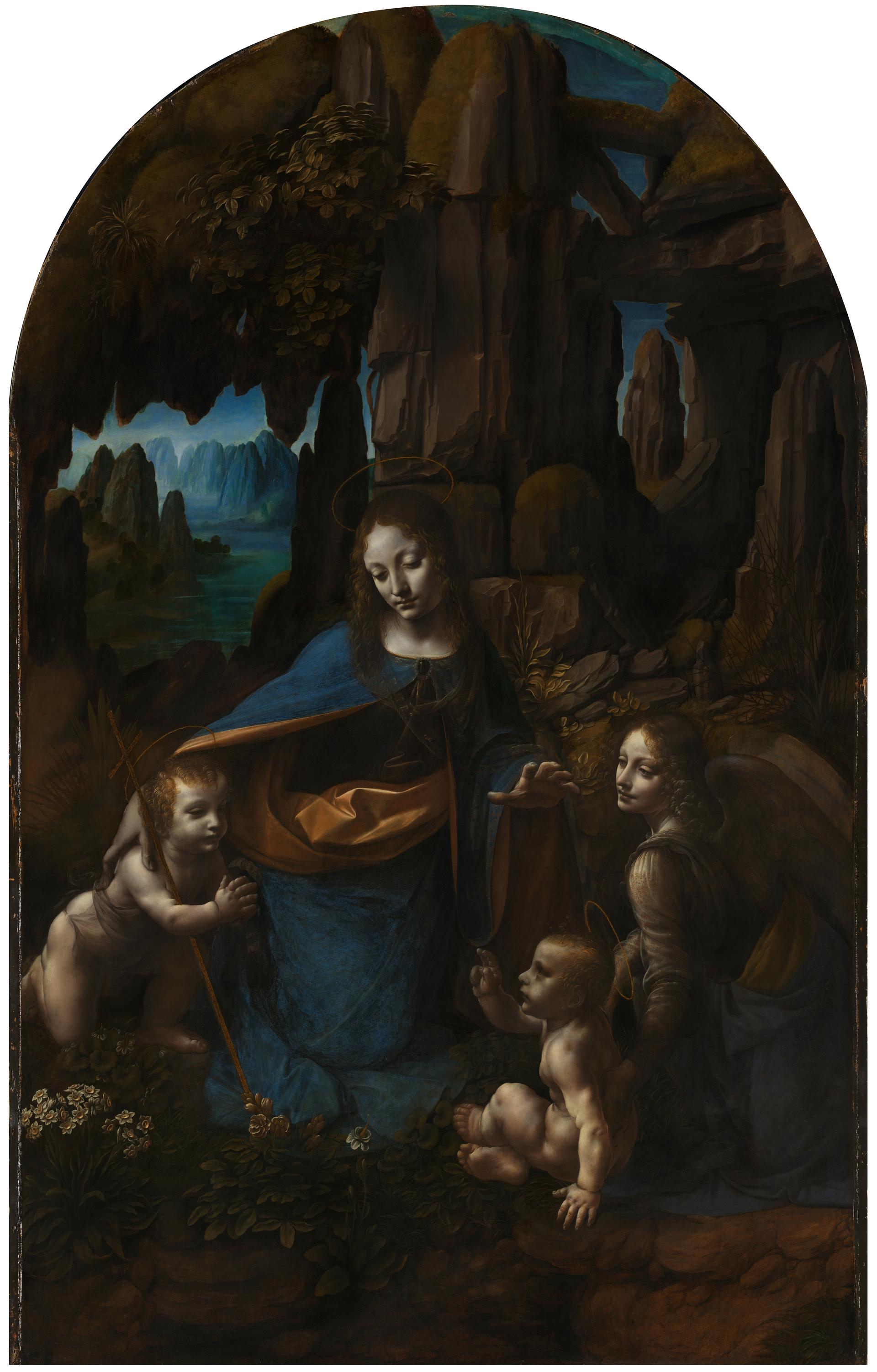 The Virgin of the Rocks by Leonardo da Vinci