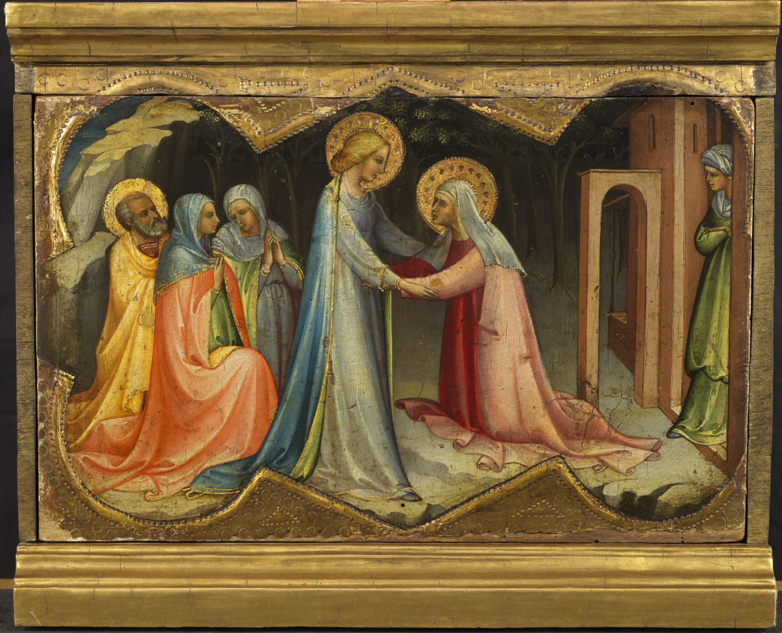 The Visitation by Lorenzo Monaco