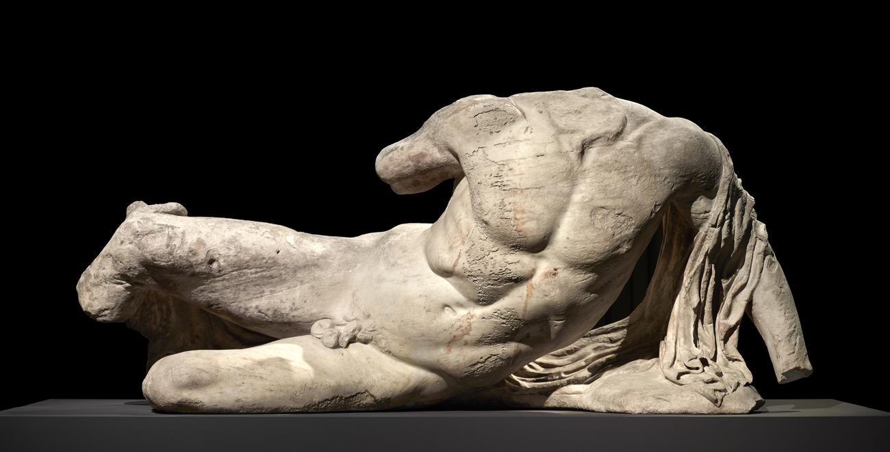 The West pediment