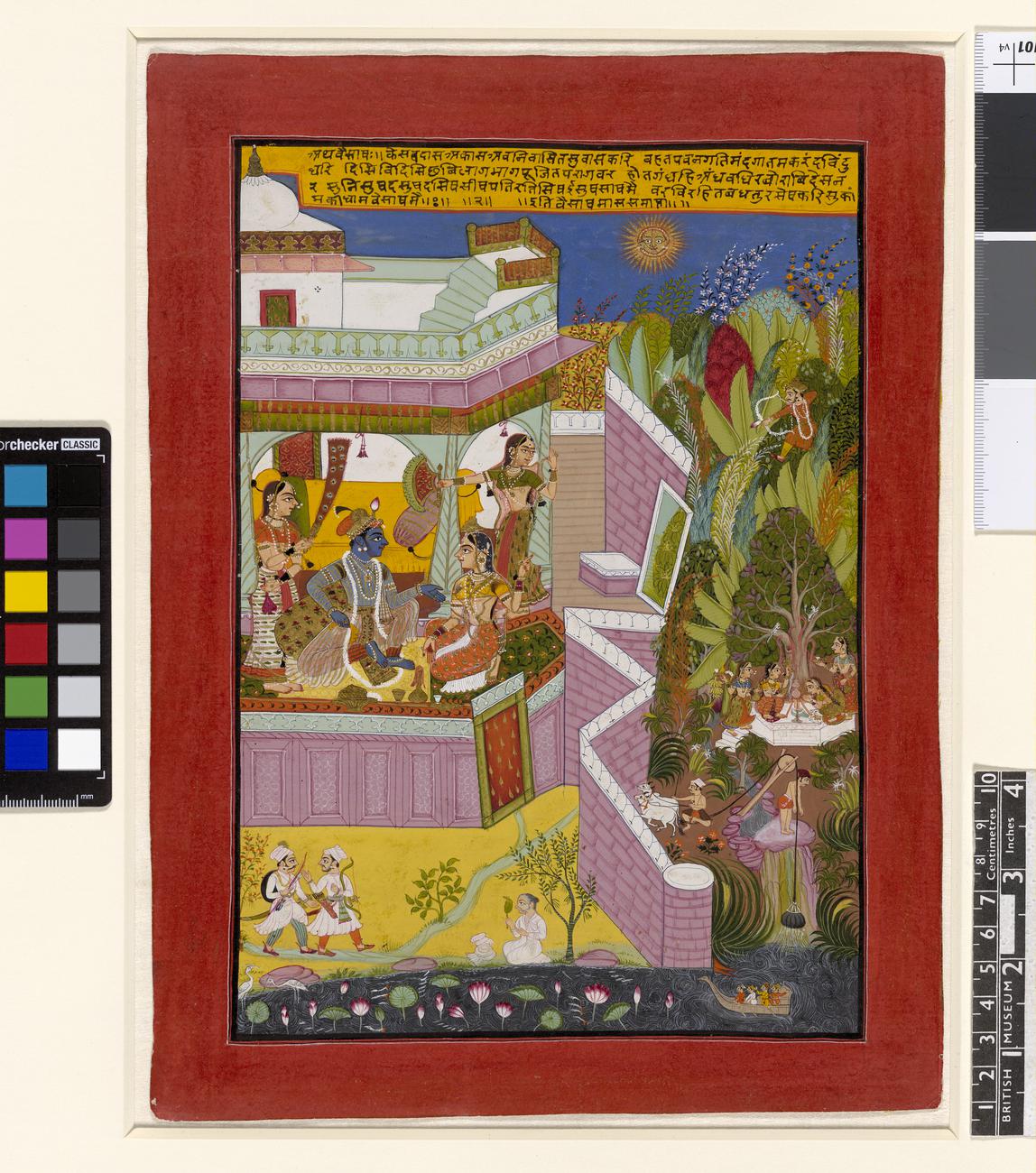 The month of Vaisakh. April/may.