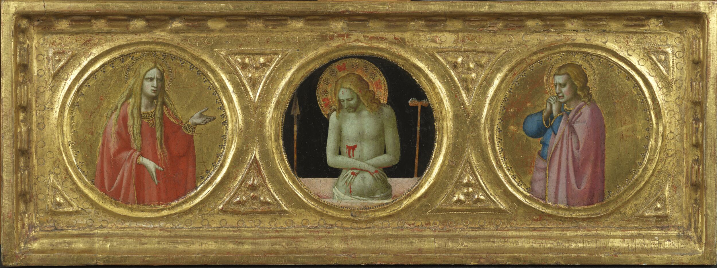 Three predella panels by Fra Angelico