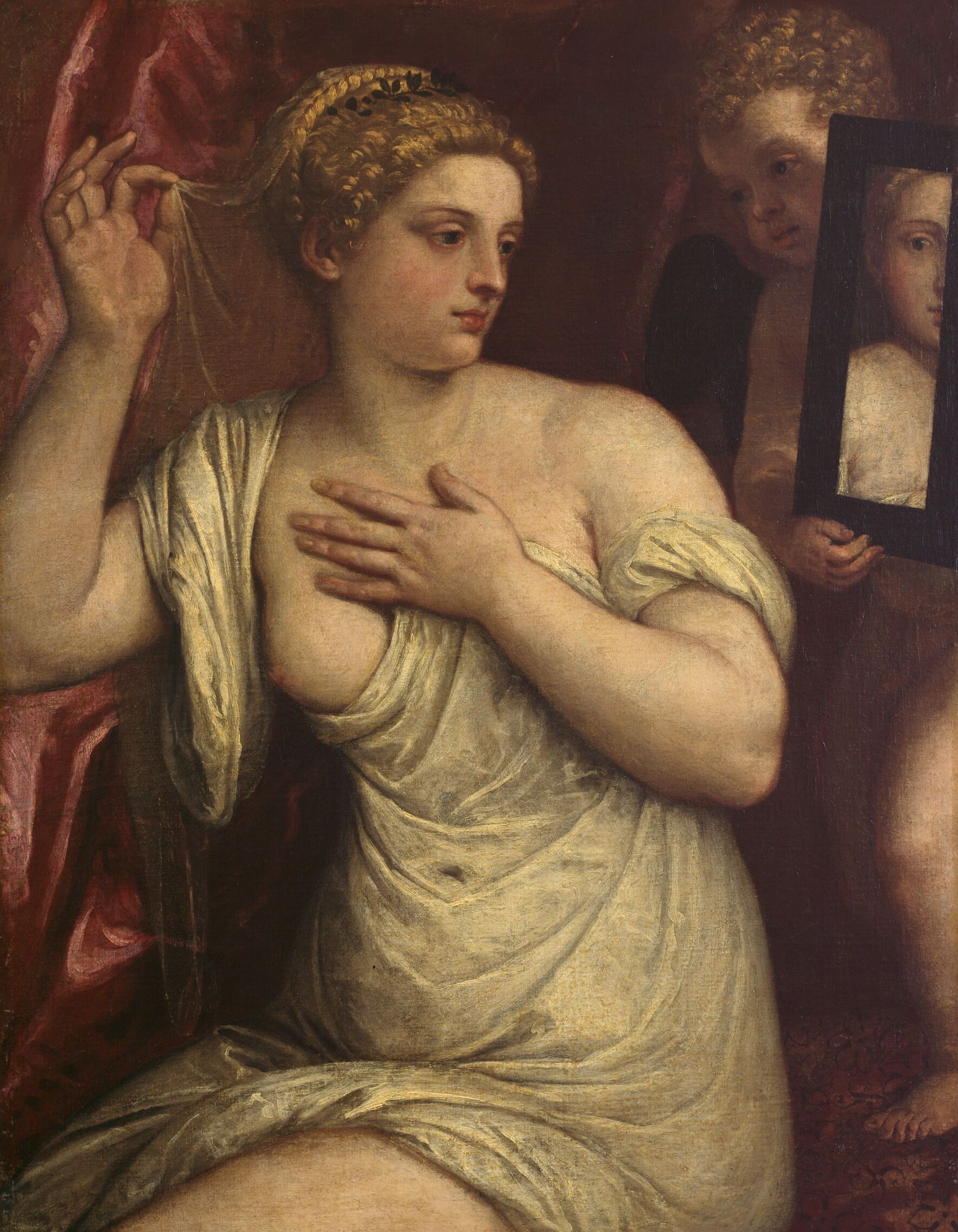 Toilet of Venus by Giovanni Battista Zelotti (Farinati)