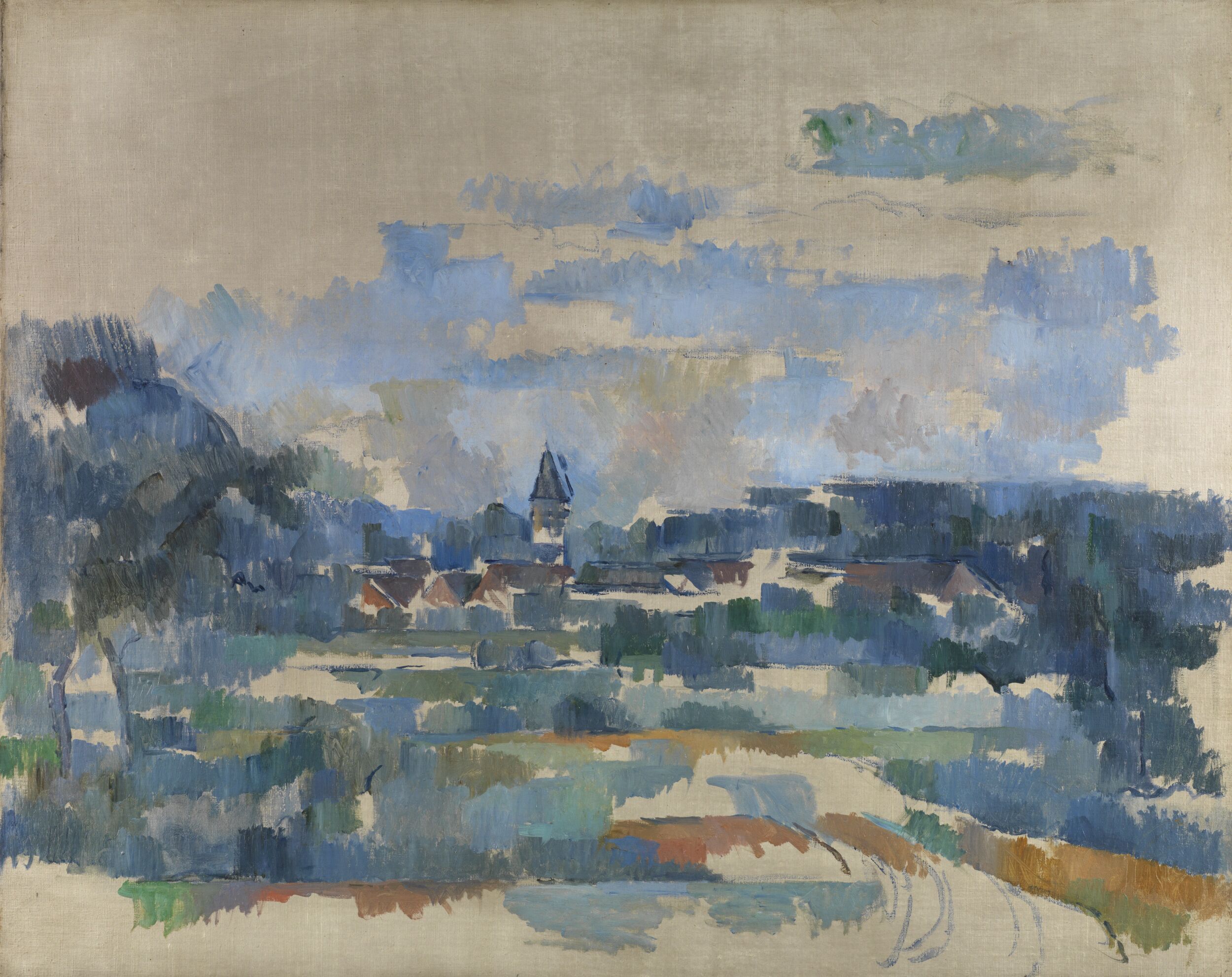 Turning Road by Paul Cézanne