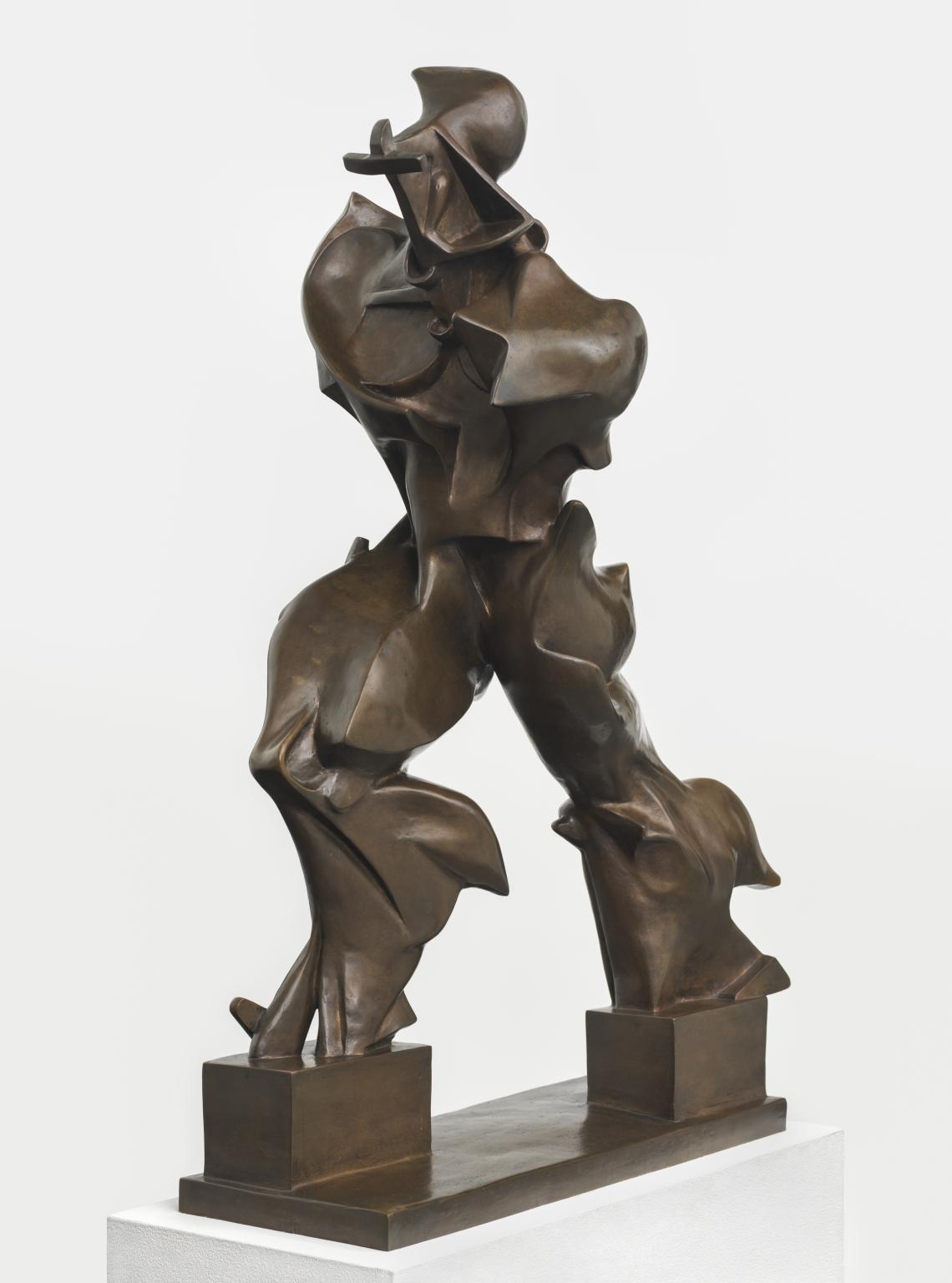 Unique Forms of Continuity in Space by Umberto Boccioni