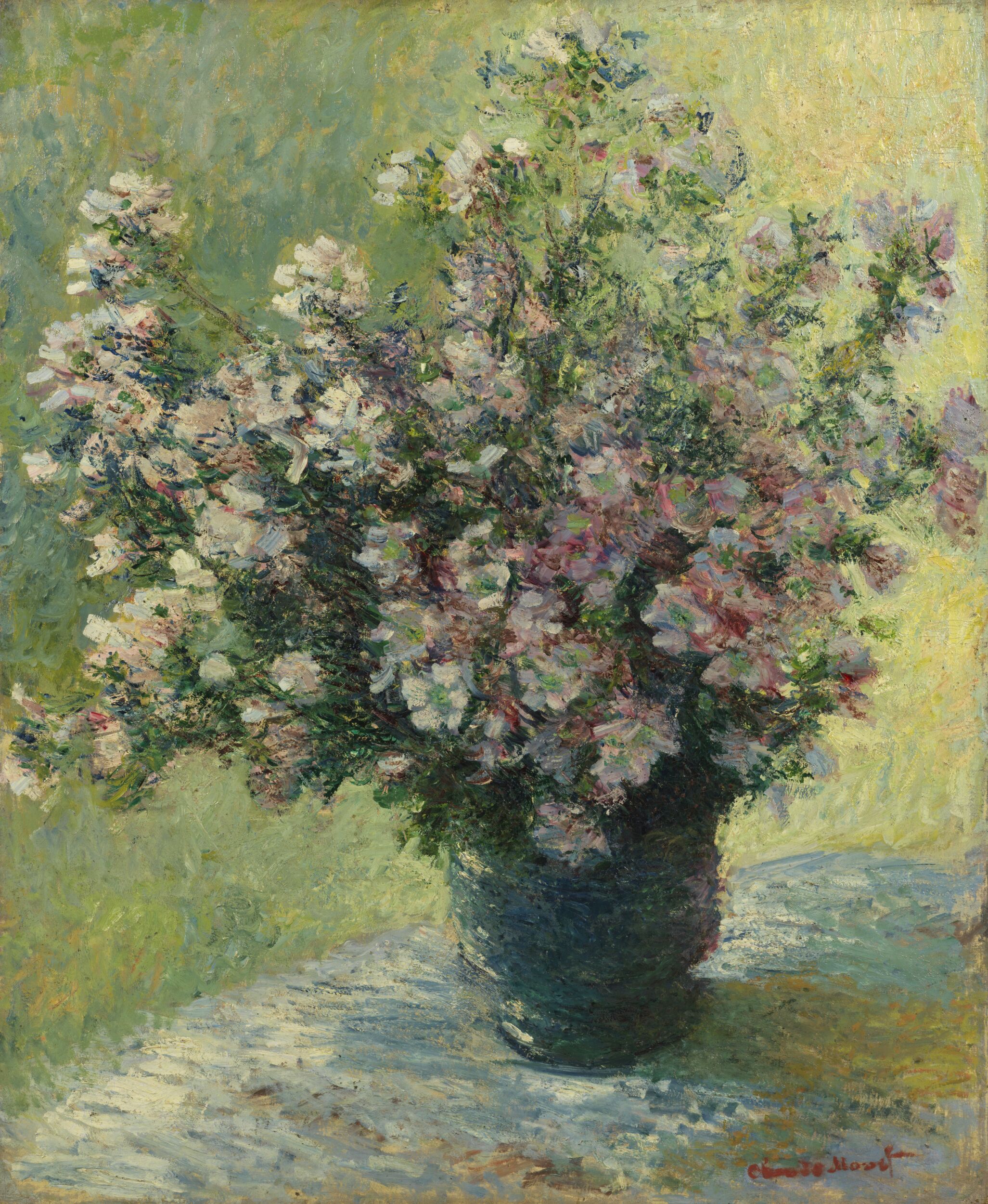 Vase of Flowers by Claude Monet
