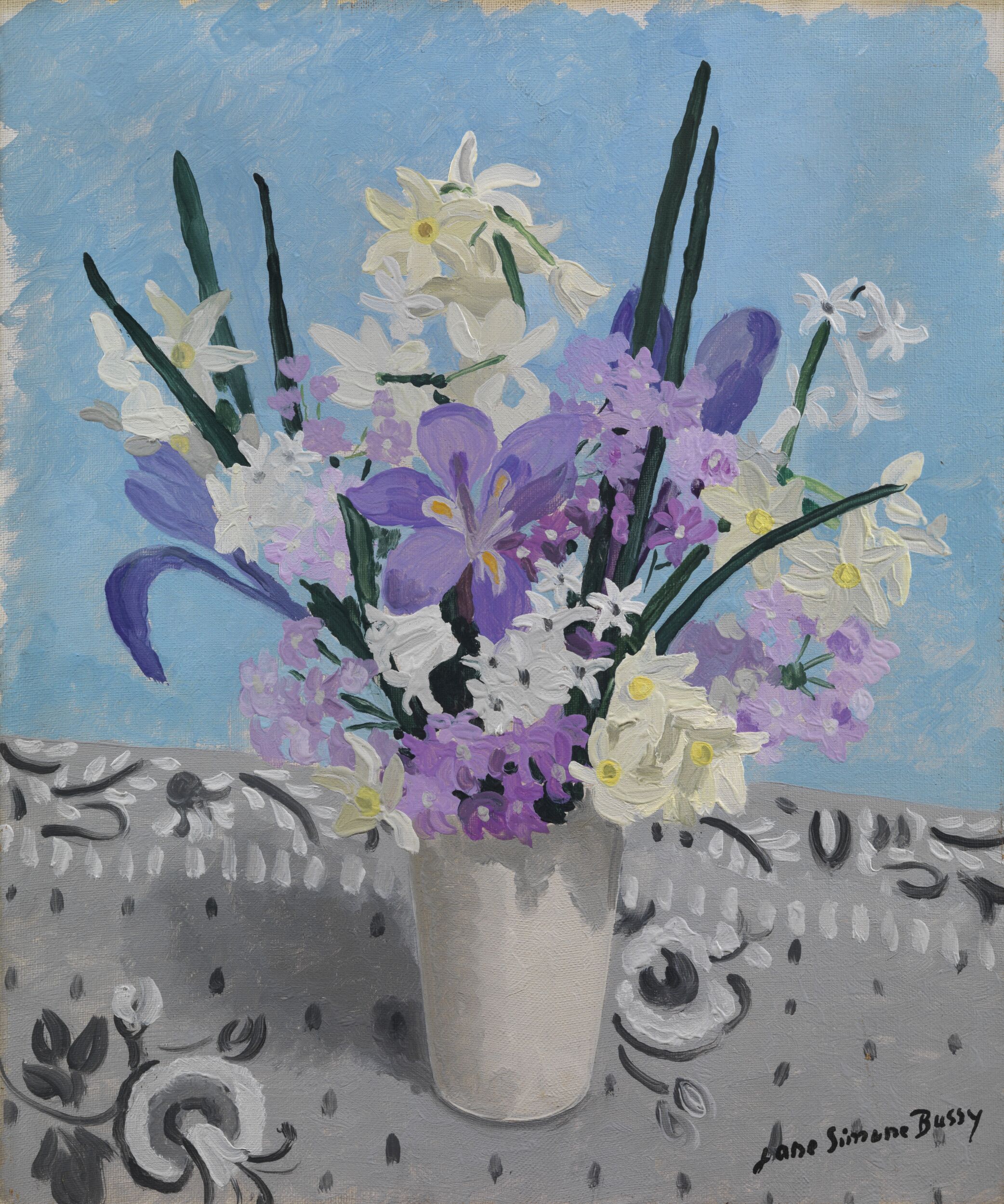 Vase of Flowers by Jane Simone Bussy (Artists)