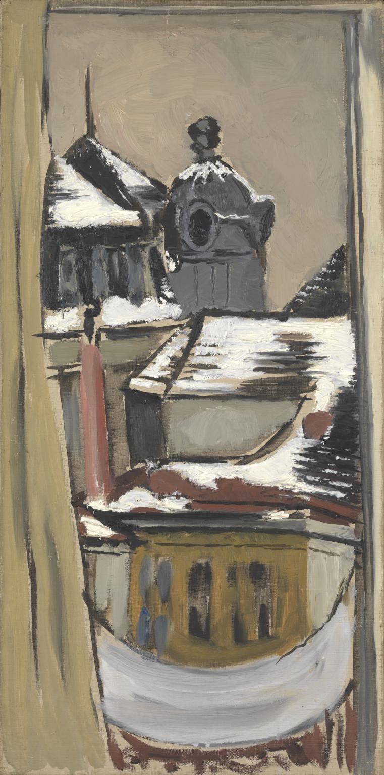 View from the Window, Vienna by Marie-Louise Von Motesiczky