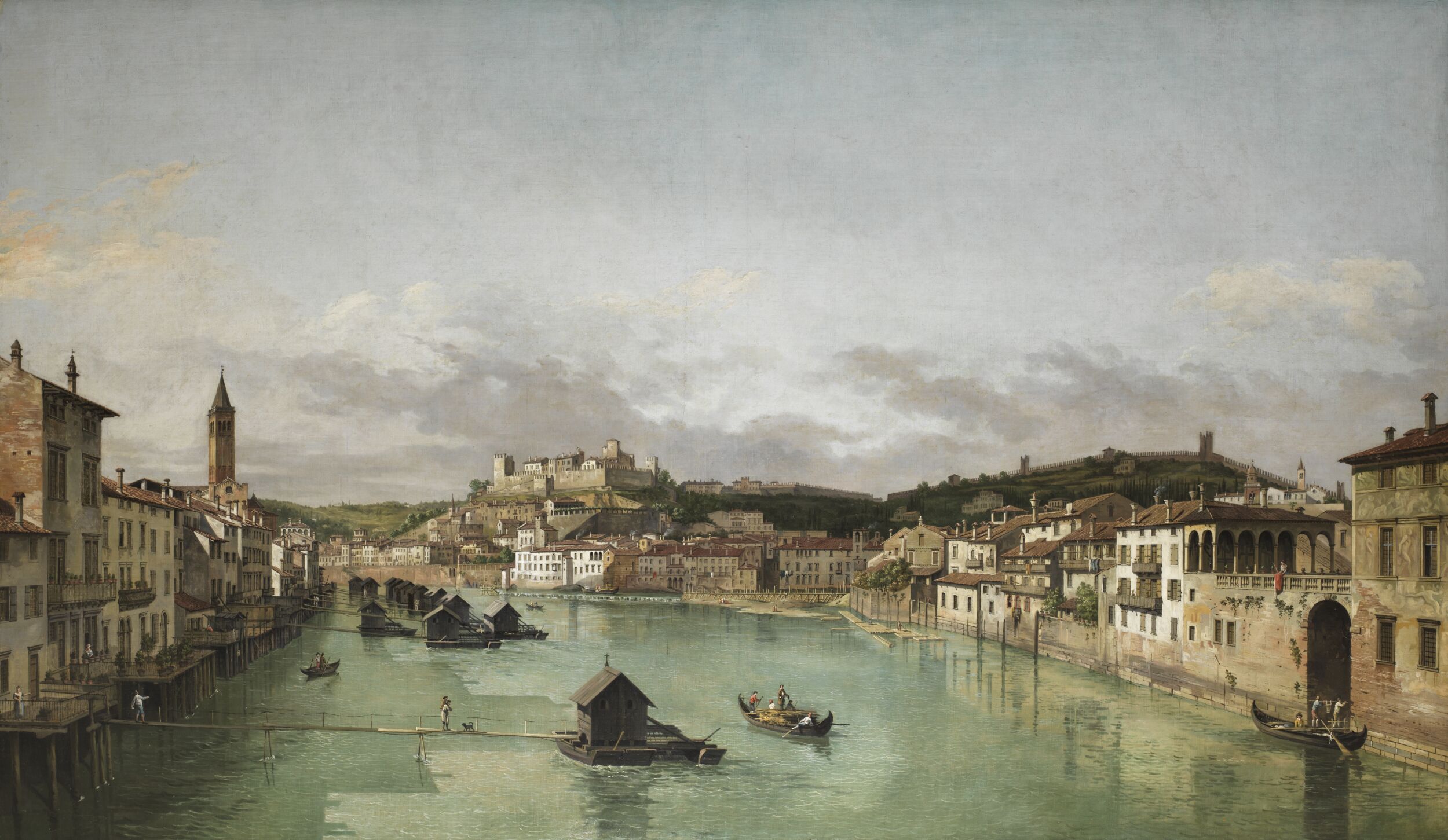 View of Verona (after Bernardo Bellotto) by Bernardo Bellotto