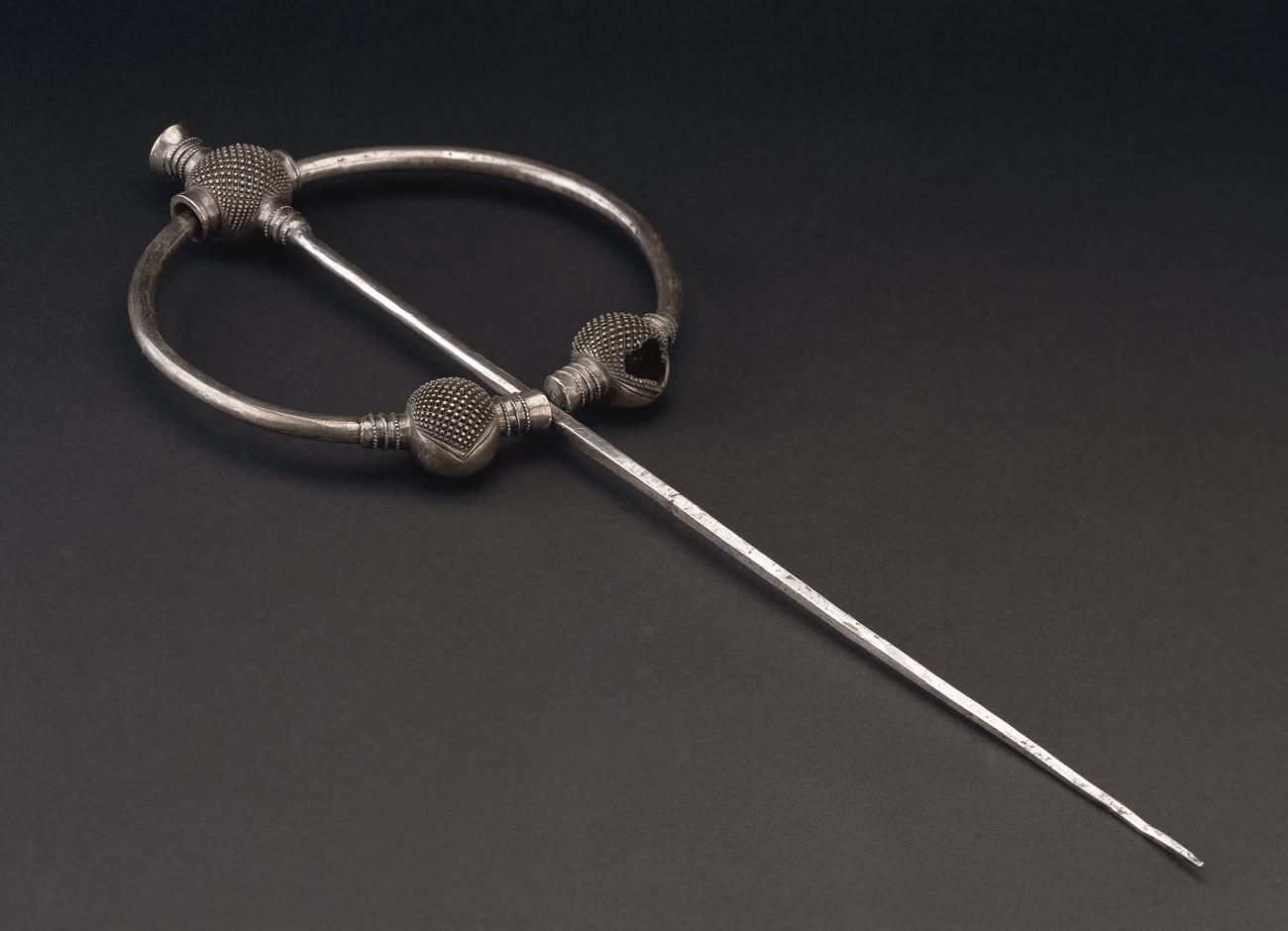 Viking thistle brooch