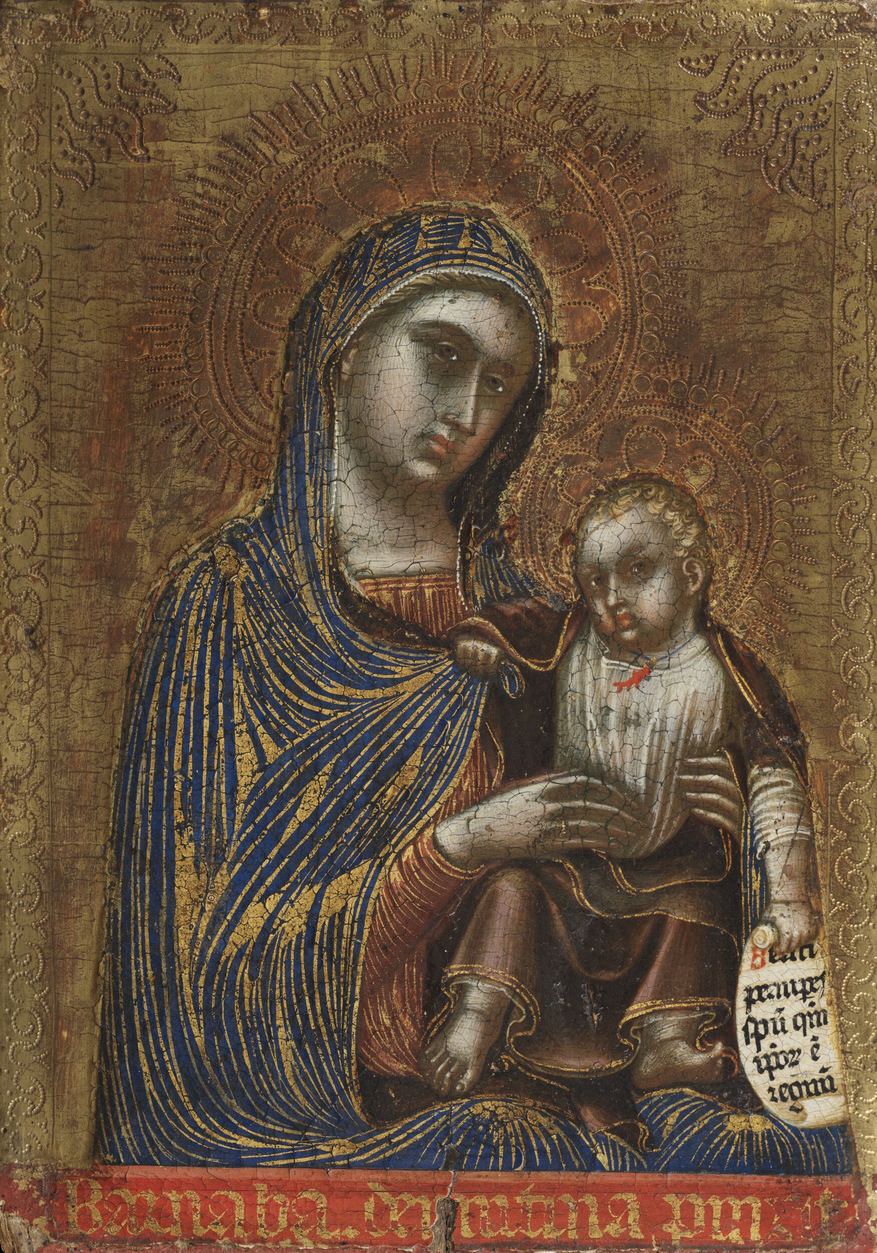 Virgin and Child by Barnaba da Modena (Artists)active(active)