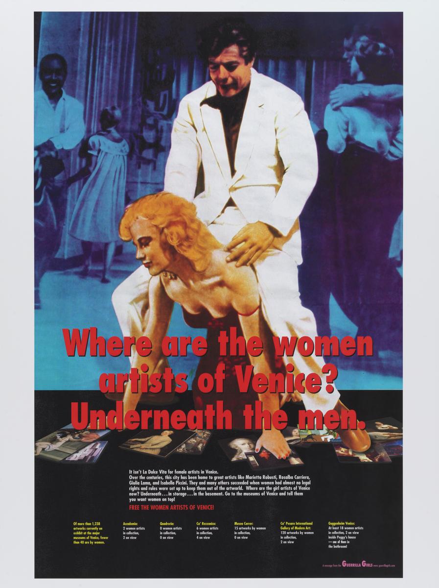 Where are the Women Artists of Venice? by Guerrilla Girls