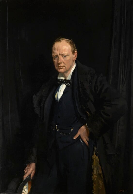 Winston Churchill by Sir William Orpen