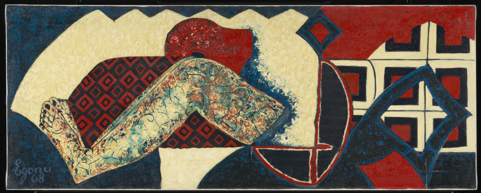 Woman in Grief by Uzo Egonu