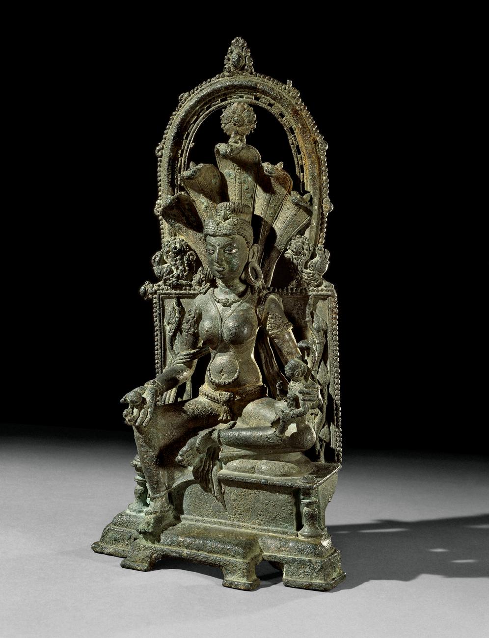 bronze figure